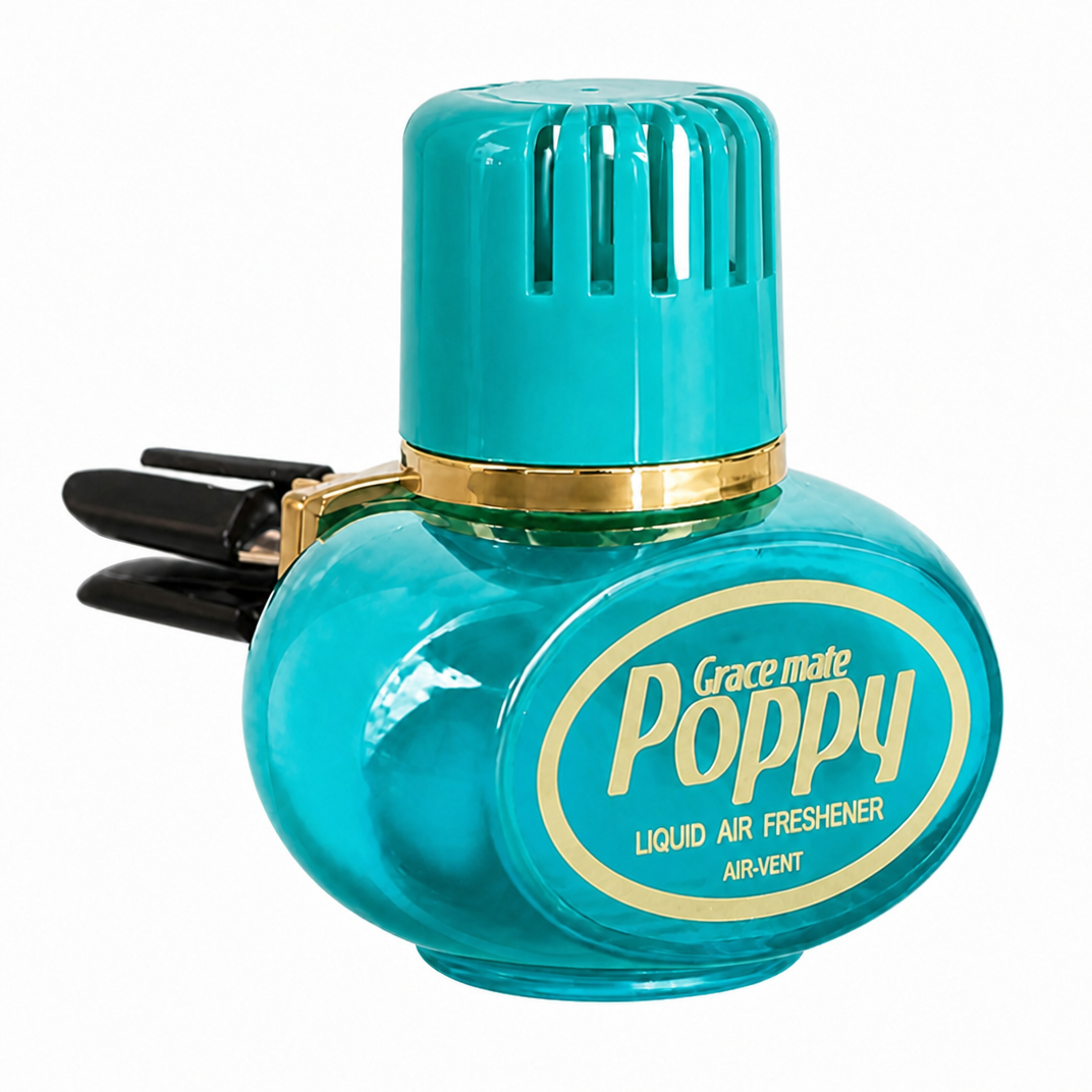 Mini Poppy Grace mate Lufterfrischer Freesie Duft für Lüftungsgitter LKW KFZ Auto Bus