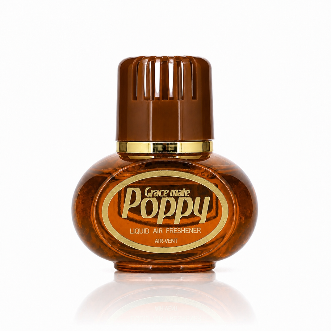 Mini Poppy Grace mate Lufterfrischer Vanille Duft für Lüftungsgitter LKW KFZ Auto Bus
