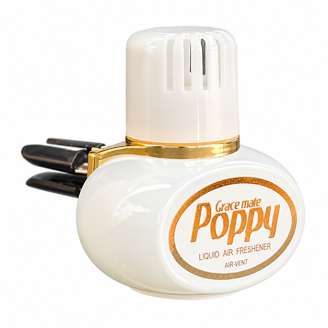 Mini Poppy Grace mate Lufterfrischer Jasmin Duft für Lüftungsgitter LKW KFZ Auto Bus