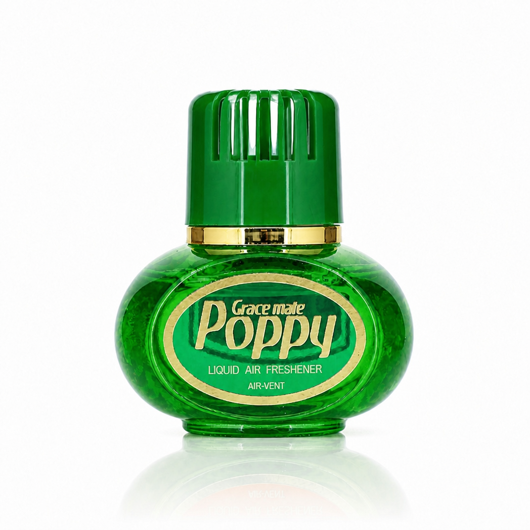 Mini Poppy Grace mate Lufterfrischer Kiefer Pine Duft für Lüftungsgitter LKW KFZ Auto Bus